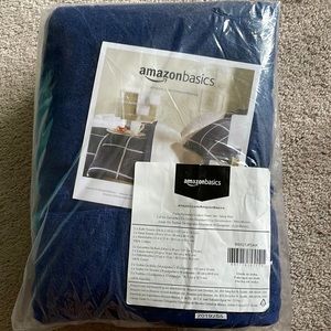 Fade resistant, cotton towel set-Navy Blue
